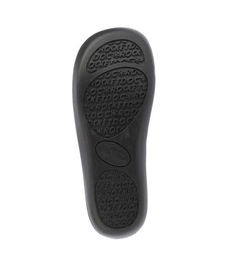 Chaussons Mules Sugar Glider Femme Noir Rocket Dog