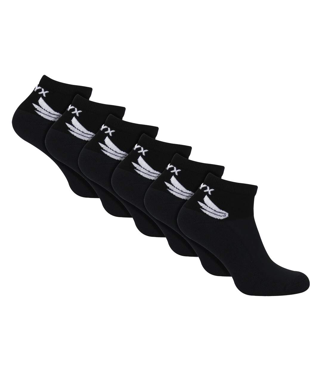 6 Pack Mens Bamboo Ankle Socks | Reinforced Heel & Toe Soft Breathable Socks-1