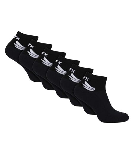 6 Pack Mens Bamboo Ankle Socks | Reinforced Heel & Toe Soft Breathable Socks