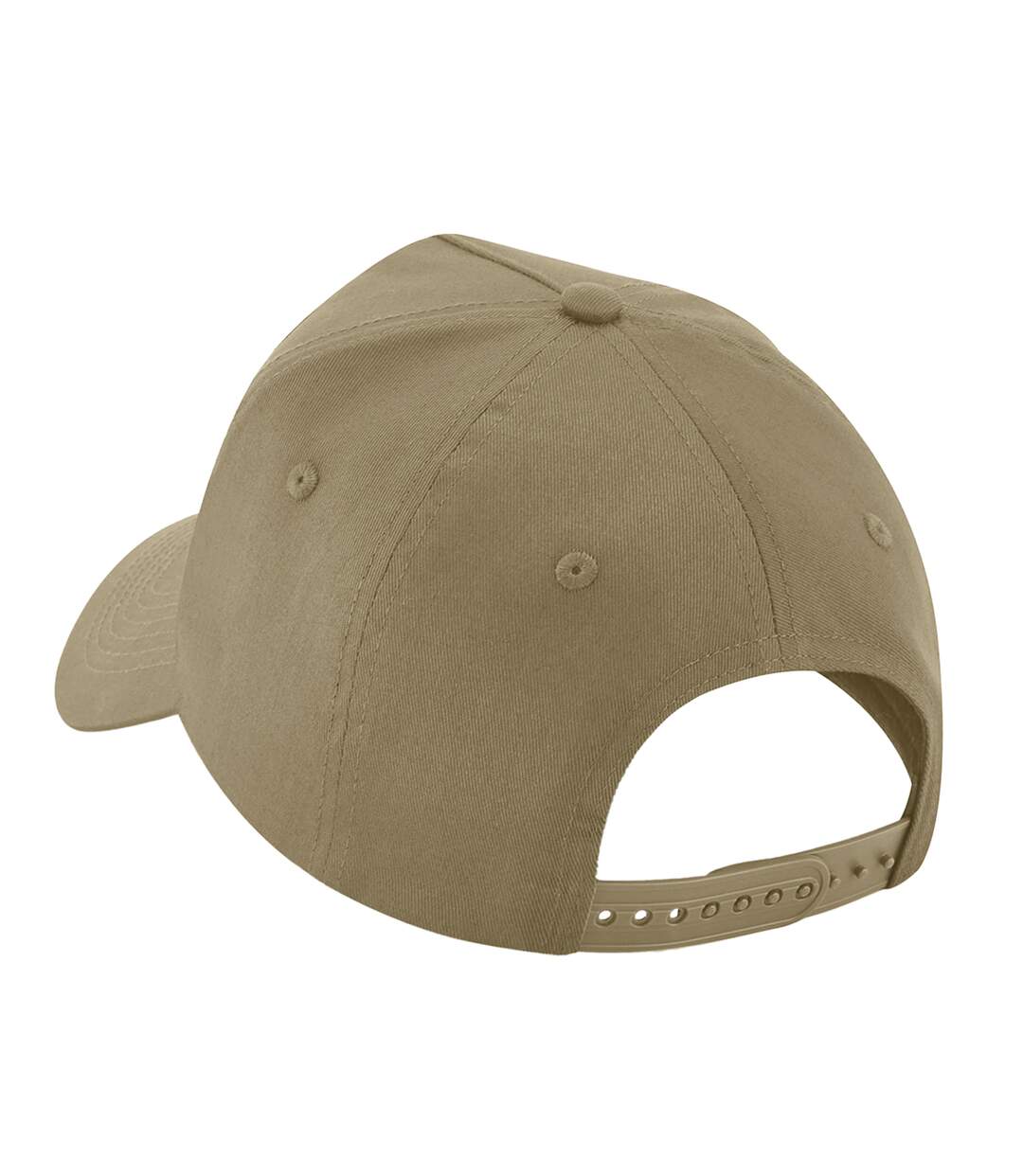 Casquette adulte beige Beechfield-2