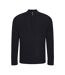 Ecologie Mens Wakhan Zip Neck Sweater (Black) - UTPC3065