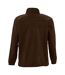 Unisex Adult North Fleece Jacket Dark Chocolate SOLS-2