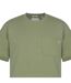 Mens Heavyweight Chest Pocket Oversized T-shirt Khaki Green Jack Wills-4