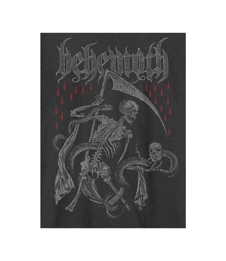 T-shirt Death Entity Adulte Charbon Amplified