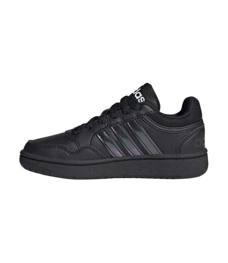 Baskets Hoops 3.0 Femme Noir Adidas