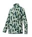Haut Polaire Motif/style Coup De Brosse Margot Femme Vert Forêt Regatta-4