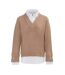 Pull Femme Beige Miso-1