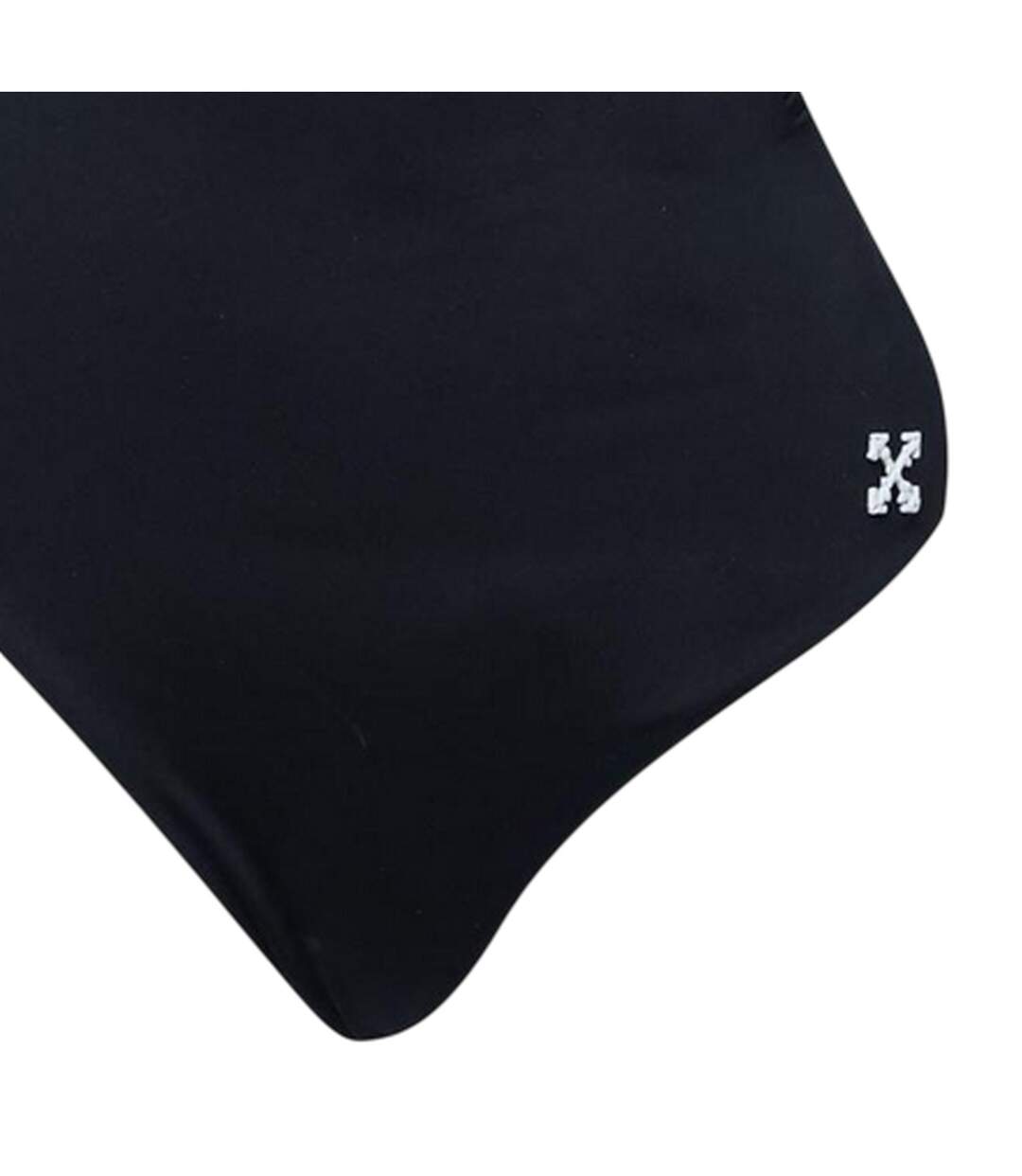Maillot De Bain 1 Pièce Motif/style Logo Femme Noir Blanc Off White-3