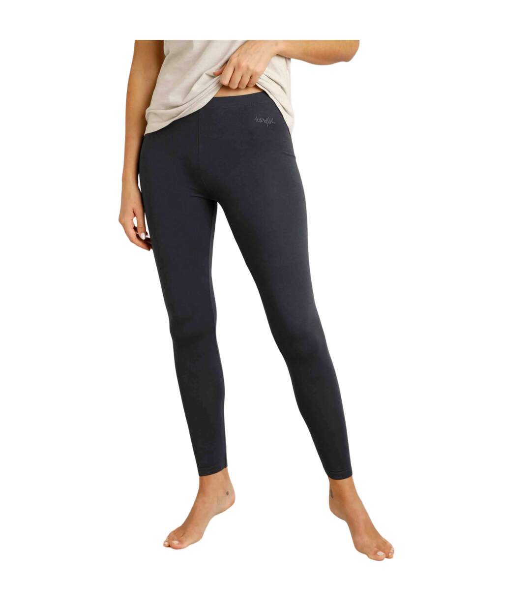 Legging louisa femme bleu marine foncé Weird Fish-3