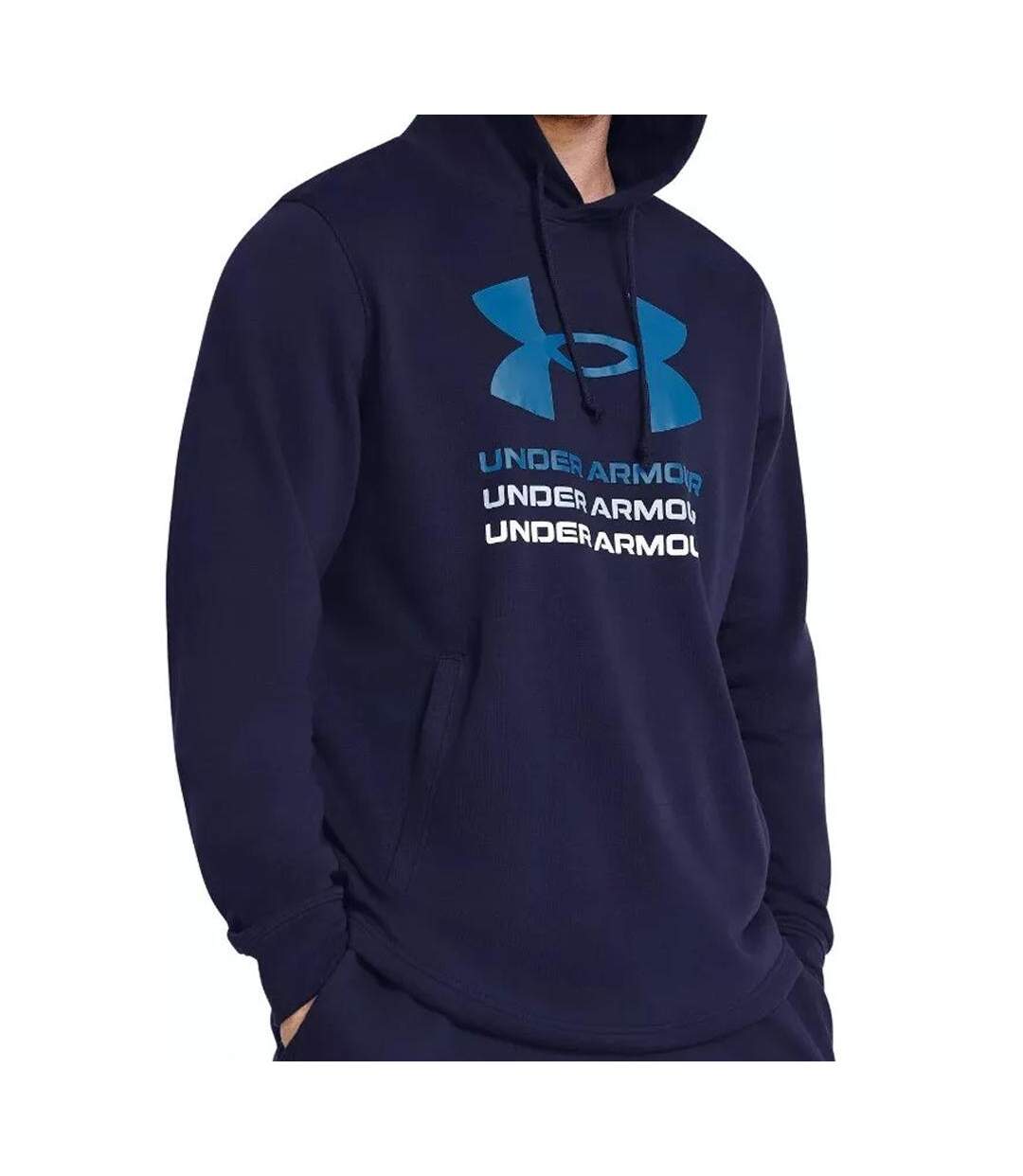 Sweat Marine Homme Under Armour Rival Terry - L-1