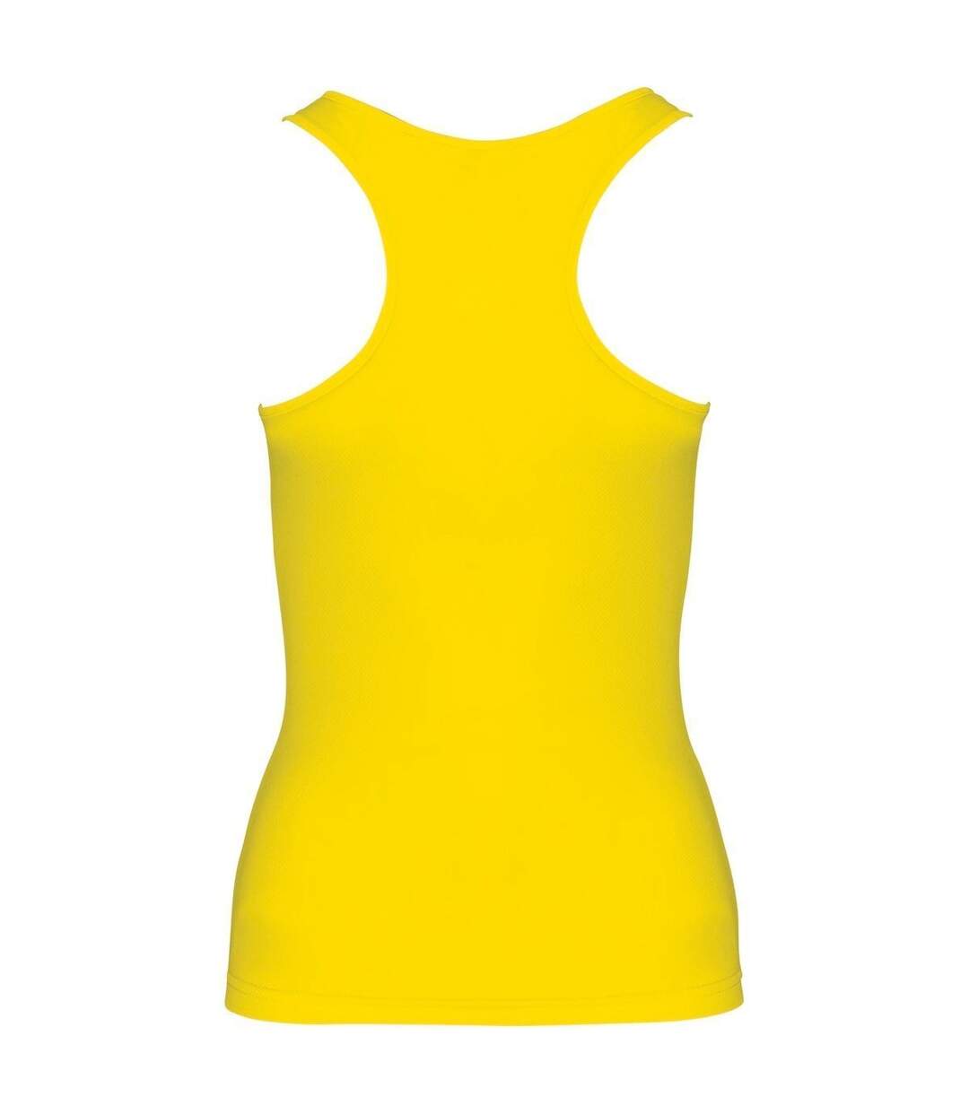 Débardeur de sport - Femme - PA442 - jaune fluo-2