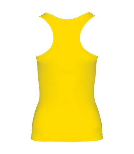 Débardeur de sport - Femme - PA442 - jaune fluo