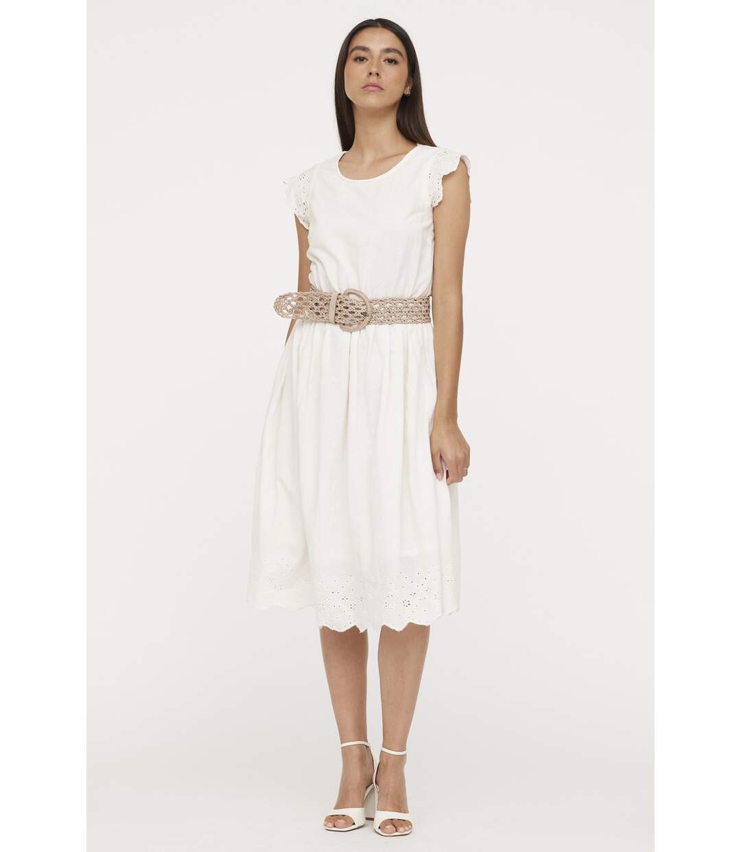 Robe sans manches coton  LYA-2