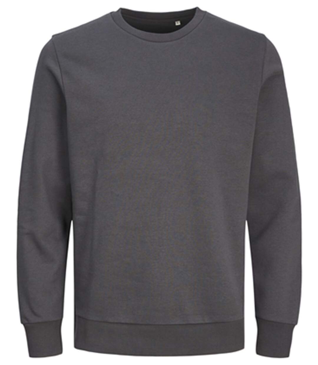 Sweat col rond - JACK&JONES - Unisexe - JJ3900 - gris asphalte-2