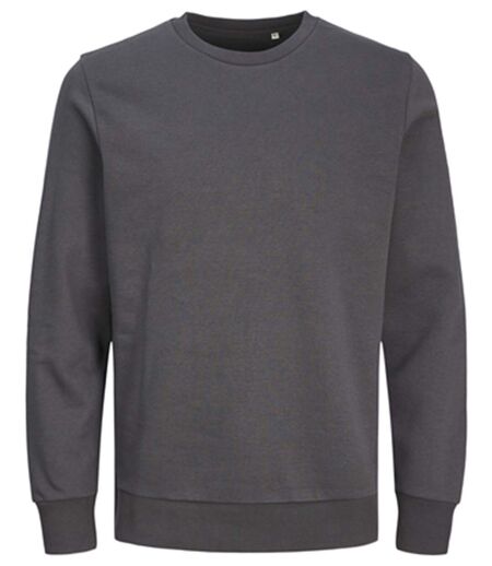 Sweat col rond - JACK&JONES - Unisexe - JJ3900 - gris asphalte