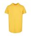 Build Your Brand Mens Basic Round Neck T-Shirt (Taxi Yellow)