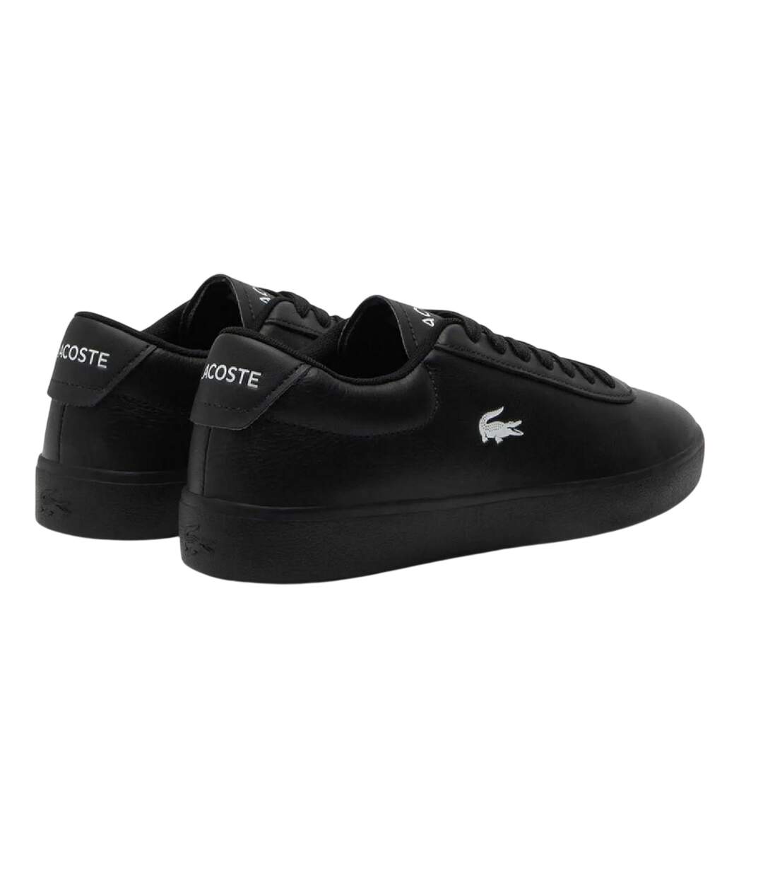 Baskets Motif/style Crocodile Baseshot Evo Homme Noir Lacoste-2