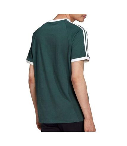 T-shirt Vert Homme Adidas 3-stripes