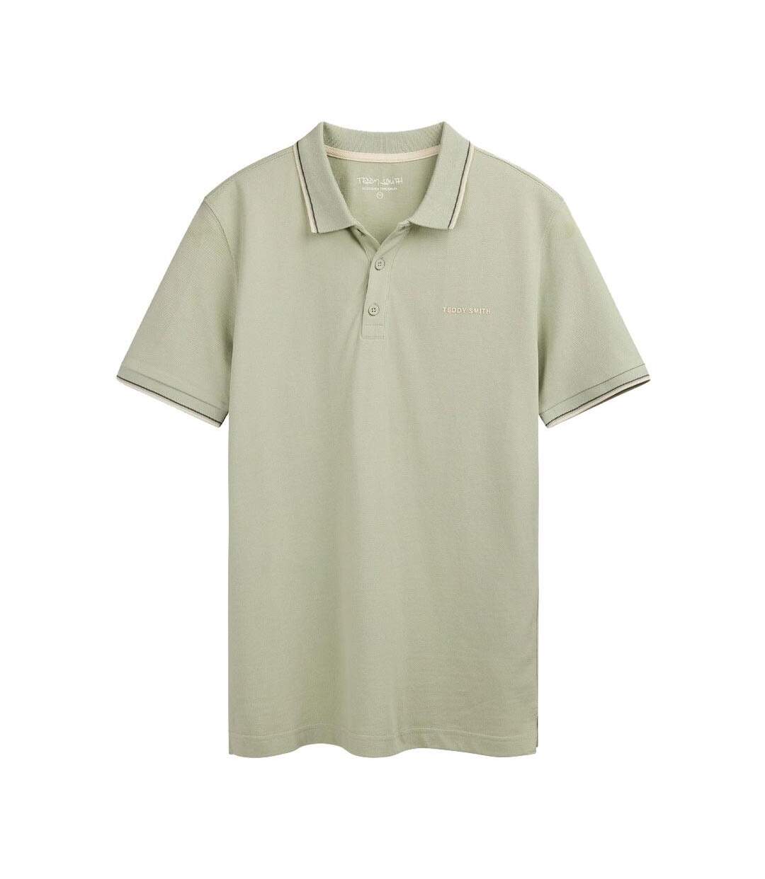 Polo vert clair homme teddy smith pasian 2-1