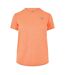 T-shirt Manches Courtes Sport Motif/style Logo Femme Orange New Balance-2