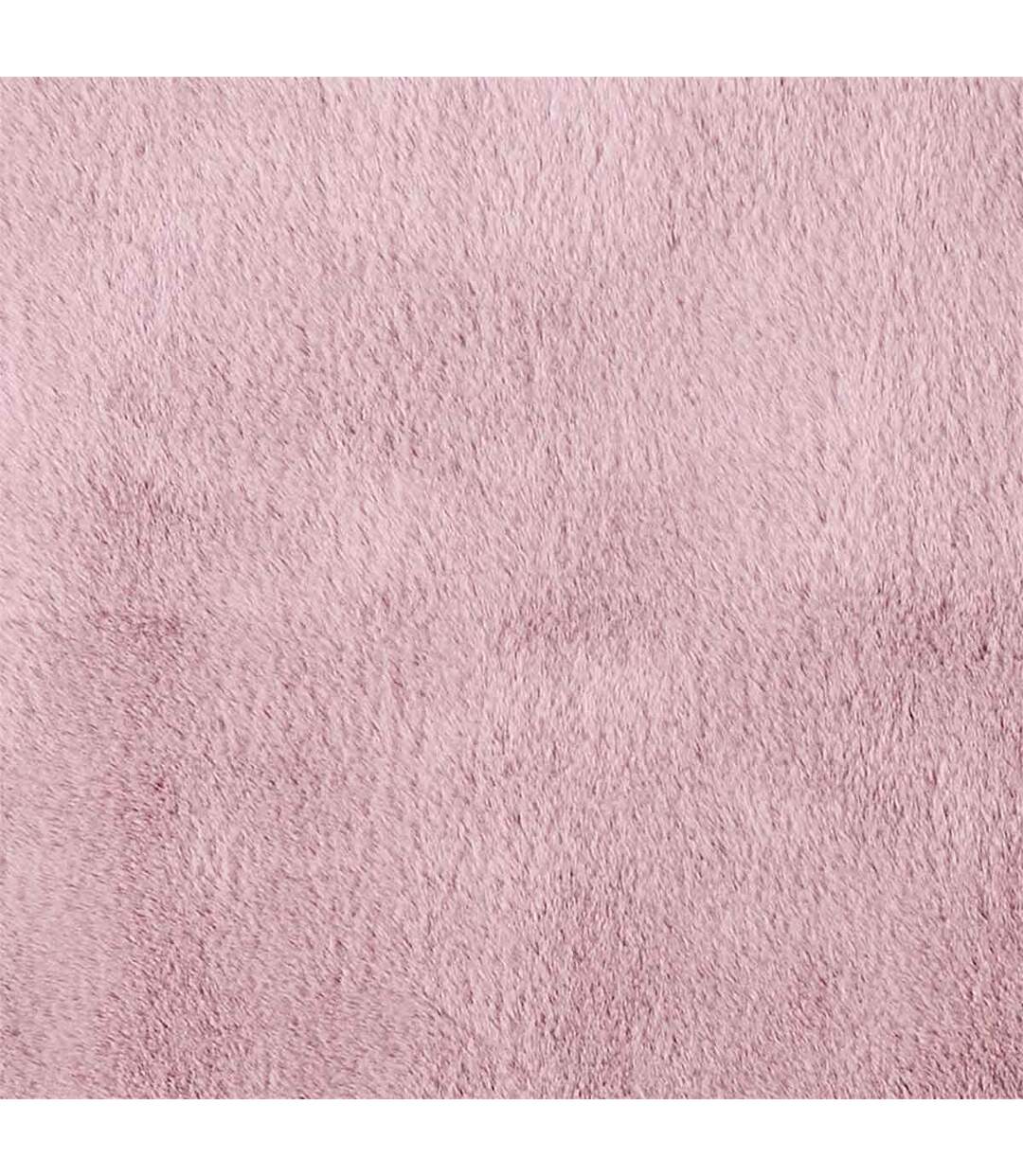 Tapis Imitation Fourrure Fin 120x170cm Rose-3