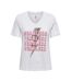 T-Shirt blanc femme only henny life-1