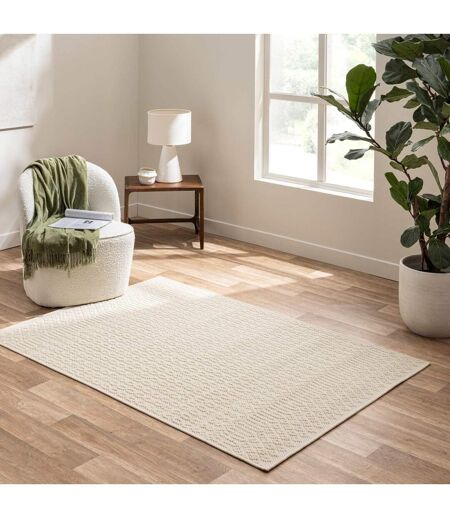 Tapis Tissé en Relief Sinata 120x170cm Naturel