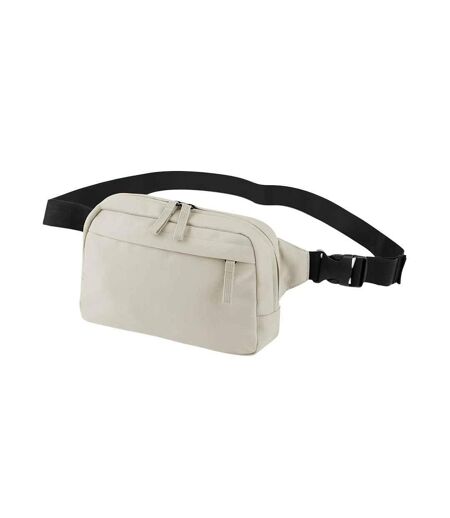 Premium Recycled Crossbody Bag One Size Natural Stone Bagbase