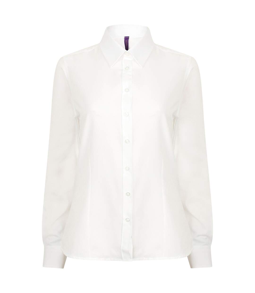Chemisier Manches Longues Femme Blanc Henbury-1