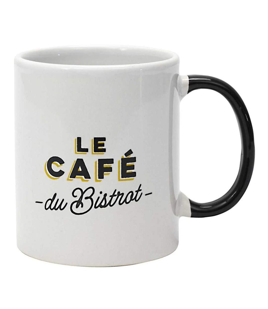 Mug en Céramique Bistrot 30cl Blanc-1