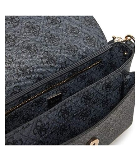 Sac à Bandoulière Noir Femme Guess Brenton - Taille unique