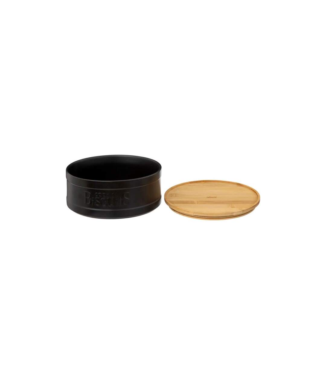 Boîte à Biscuit Natureo 22cm Noir-2
