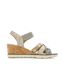 Sandales compensées grises femme relife jolbride-2