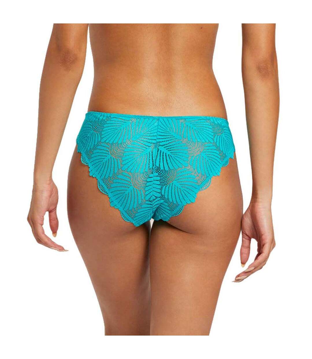 Culotte turquoise Zoe Dentelle-3