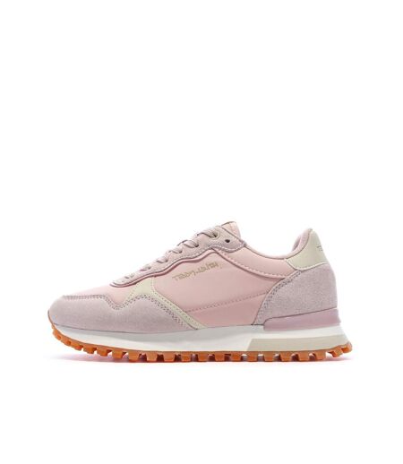 Baskets roses femme teddy smith 120515
