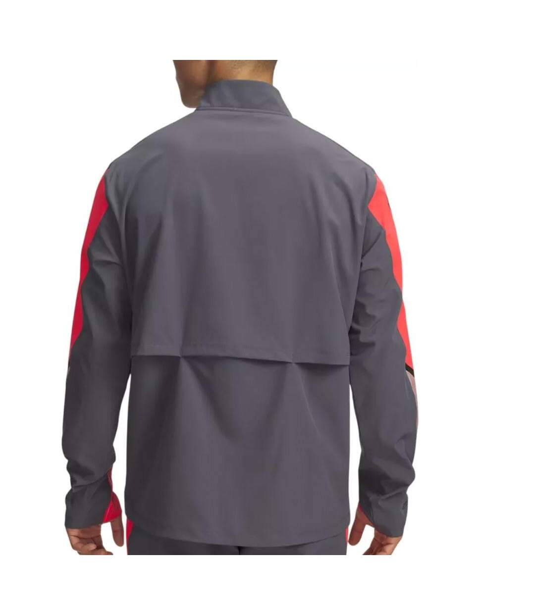 Veste de survêtement grise homme under armour velociti storm-2