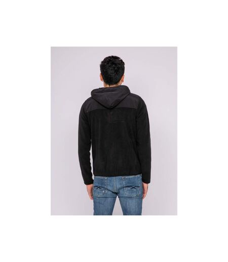 Gilet polaire capuche zip ZIGGY