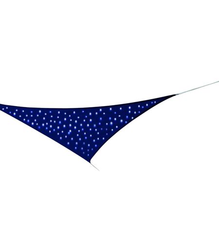 Voile d'ombrage avec leds intégrées Ciel étoilé Triangulaire 3.6 m