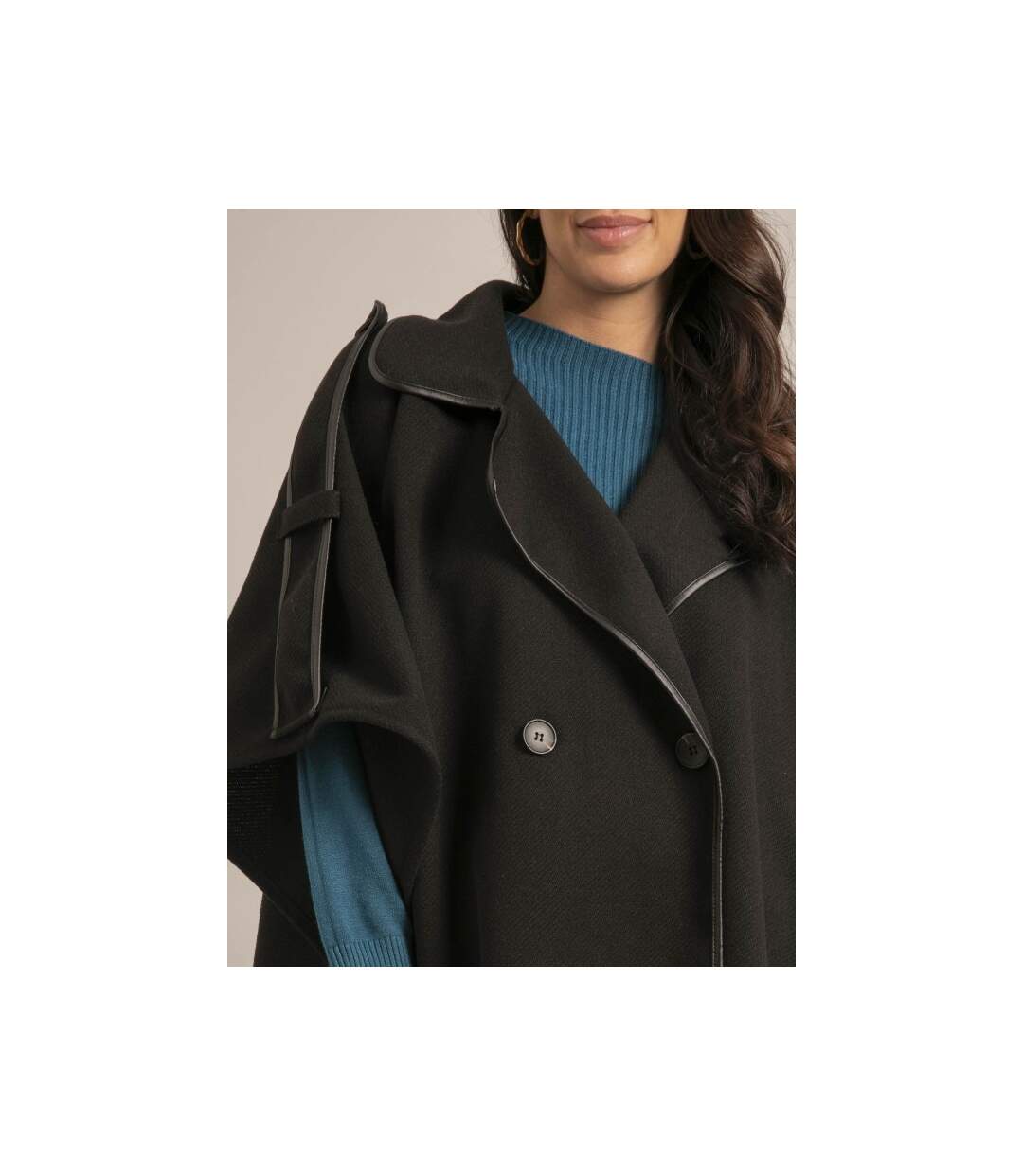Manteau cape UBERTA - Dona X Lisa-3