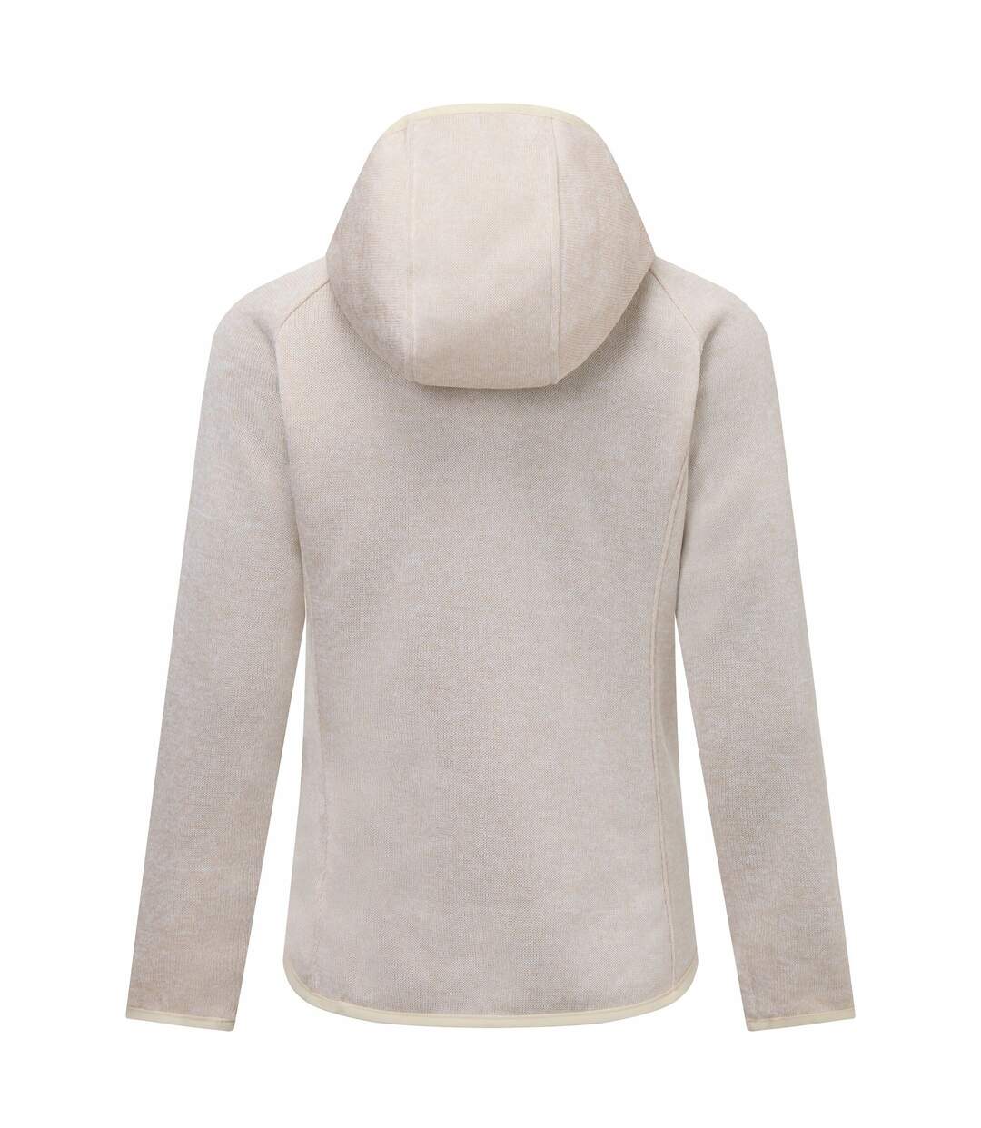 Veste Polaire Unie À Capuche Newhill Femme Beige Clair Regatta-3