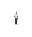 Mens Checkerboard Polo Shirt Light Stone Brave Soul-1