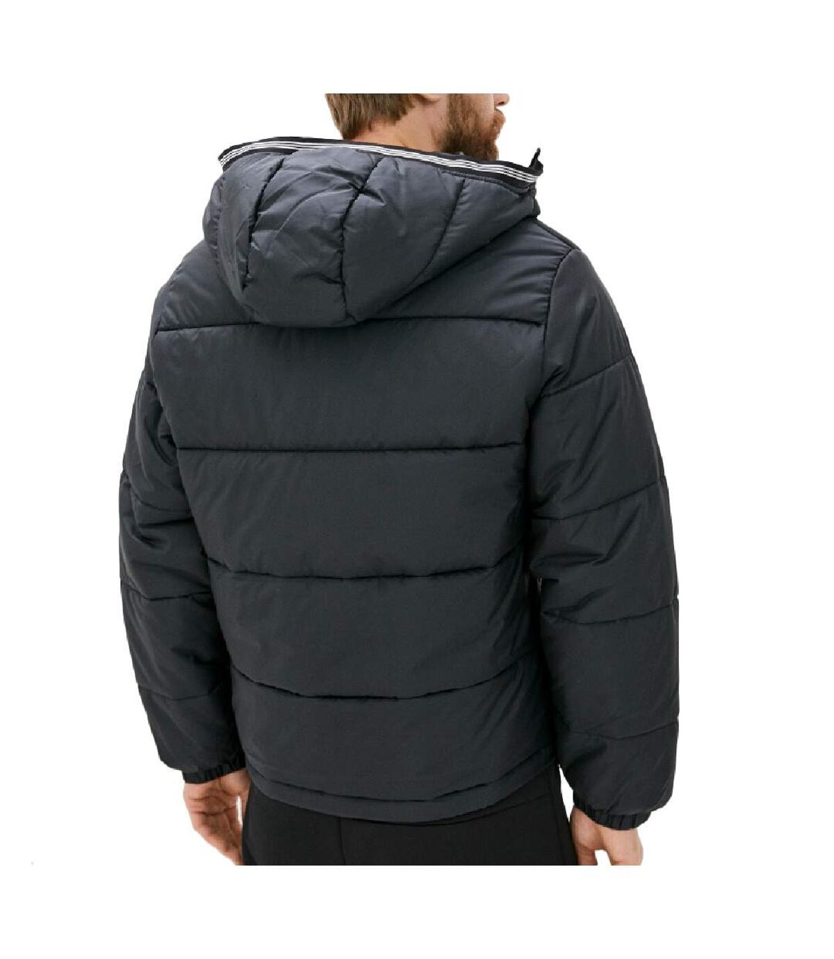Doudoune noire homme Adidas PAD Hooded Puff
