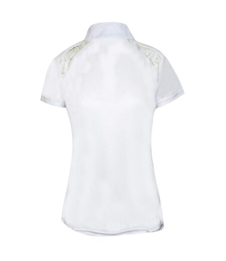 HyFASHION Womens/Ladies Laila Lace Show Shirt (White)