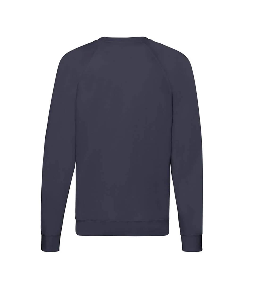 Sweat Manches Raglan Homme Bleu Marine Sombre Fruit Of The Loom-2