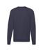 Sweat Manches Raglan Homme Bleu Marine Sombre Fruit Of The Loom-2