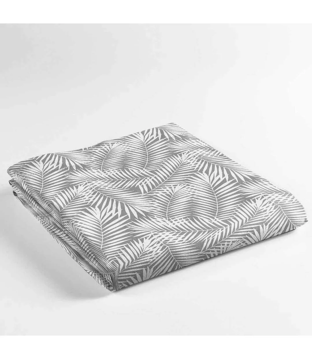 Drap Plat en Coton Botania 180x290cm Gris-2