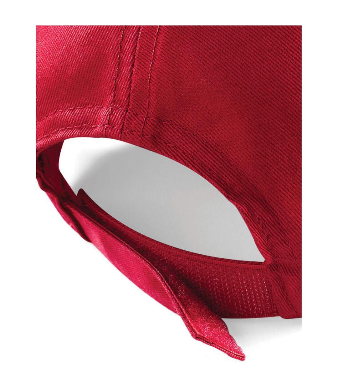 Casquette Ultimate Rouge Classique Beechfield-2