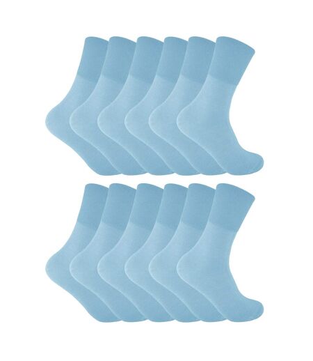 Sock Snob - 12 Paires Chaussettes Femme Diabetiques Sans Elastique Hiver