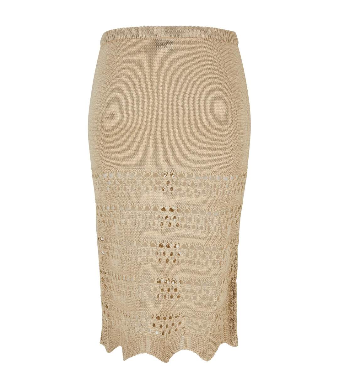 Jupe Motif/style Crochet Femme Blanc Cassé Urban Classics-2