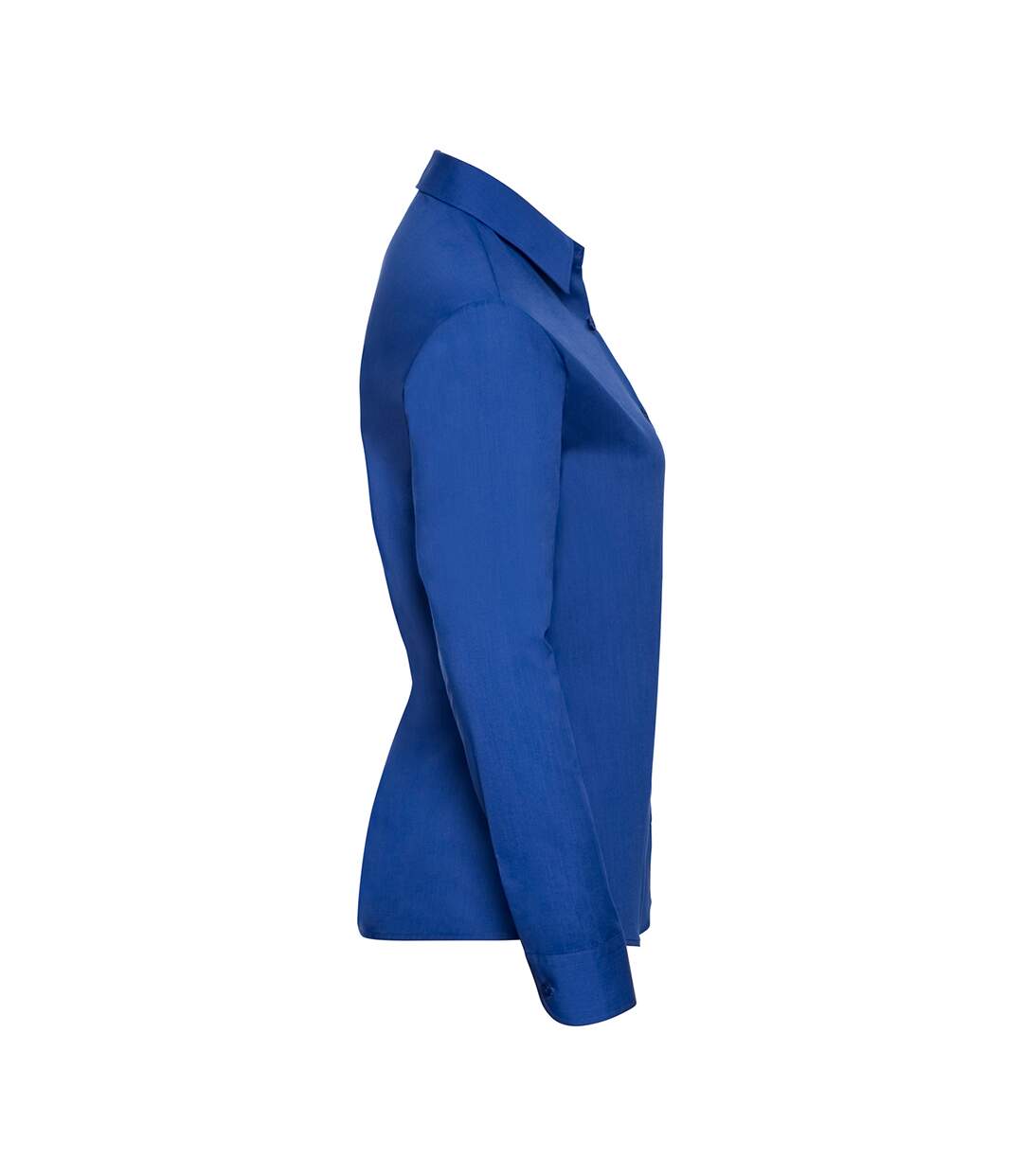 Chemisier Classic Femme Bleu Roi Vif Russell Collection-3